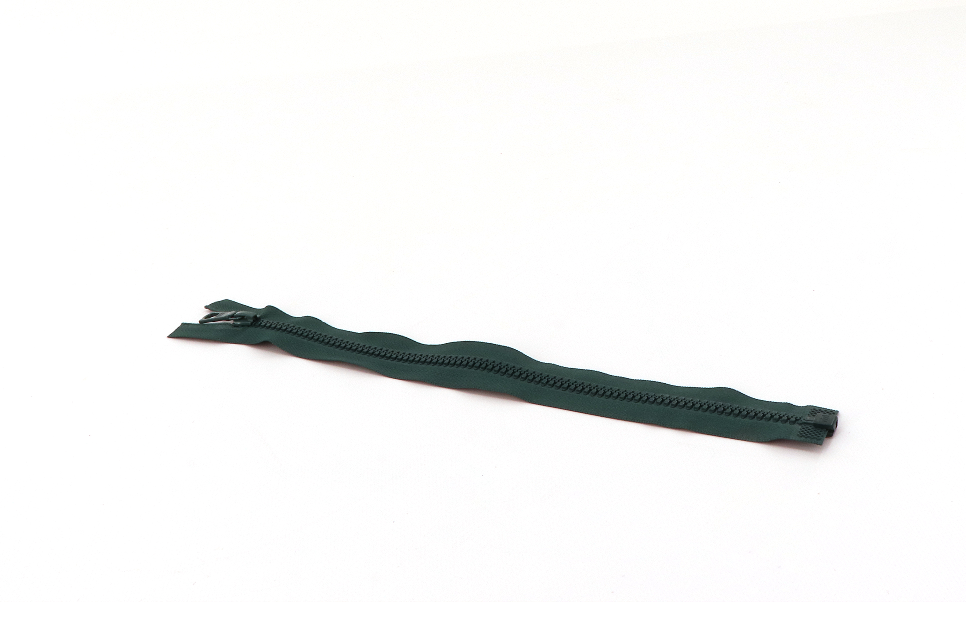 Reißverschluss teilbar RIRI, grün | 55 cm | ZU-0092.6