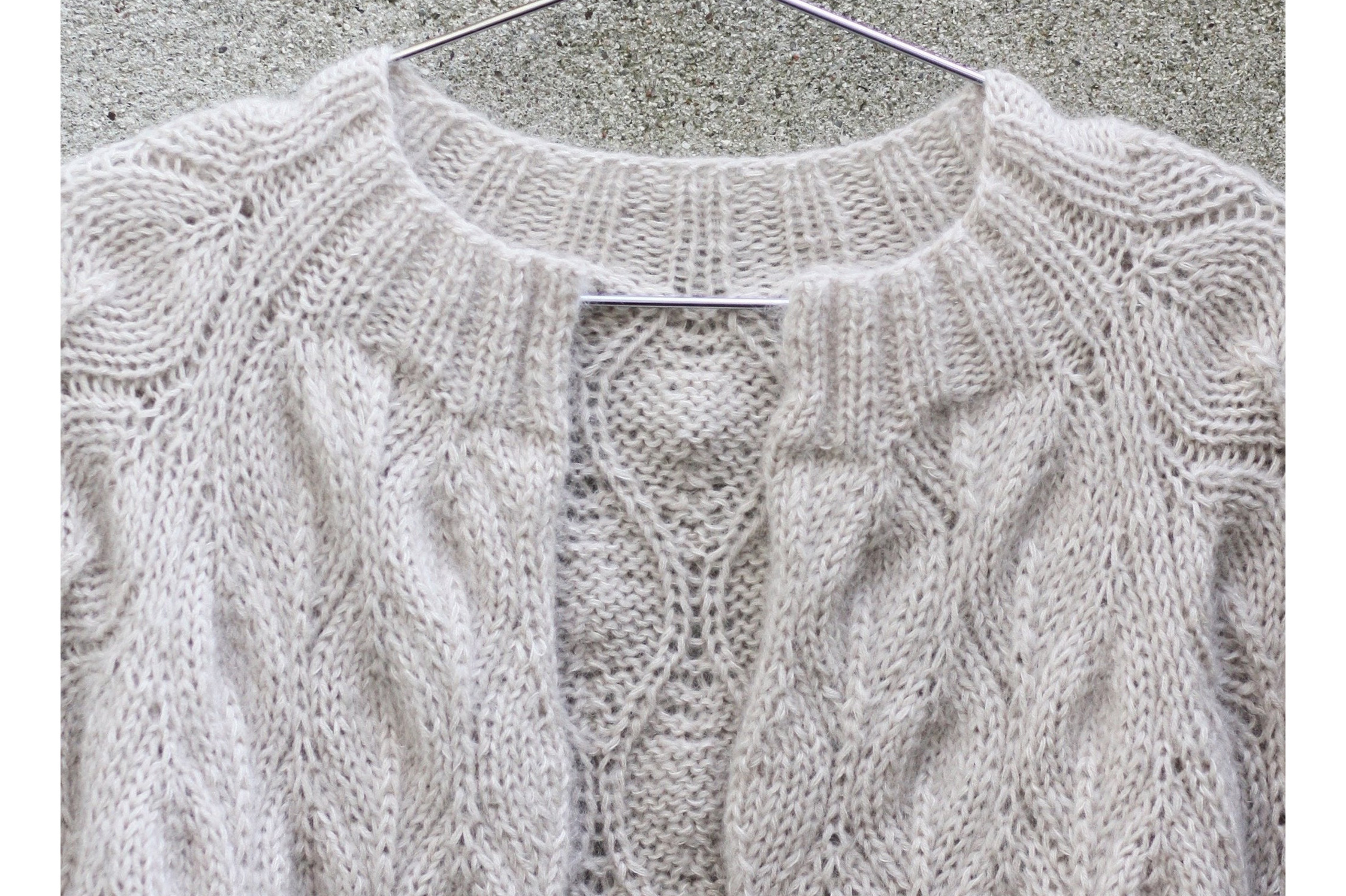Olive Cardigan - Strickanleitung 