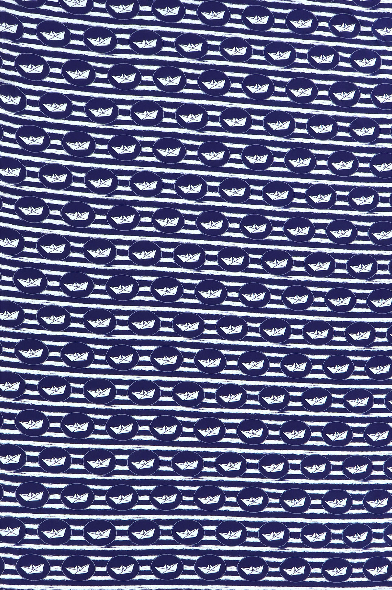Jersey Fräulein von Julie, Papierschiffchen blau