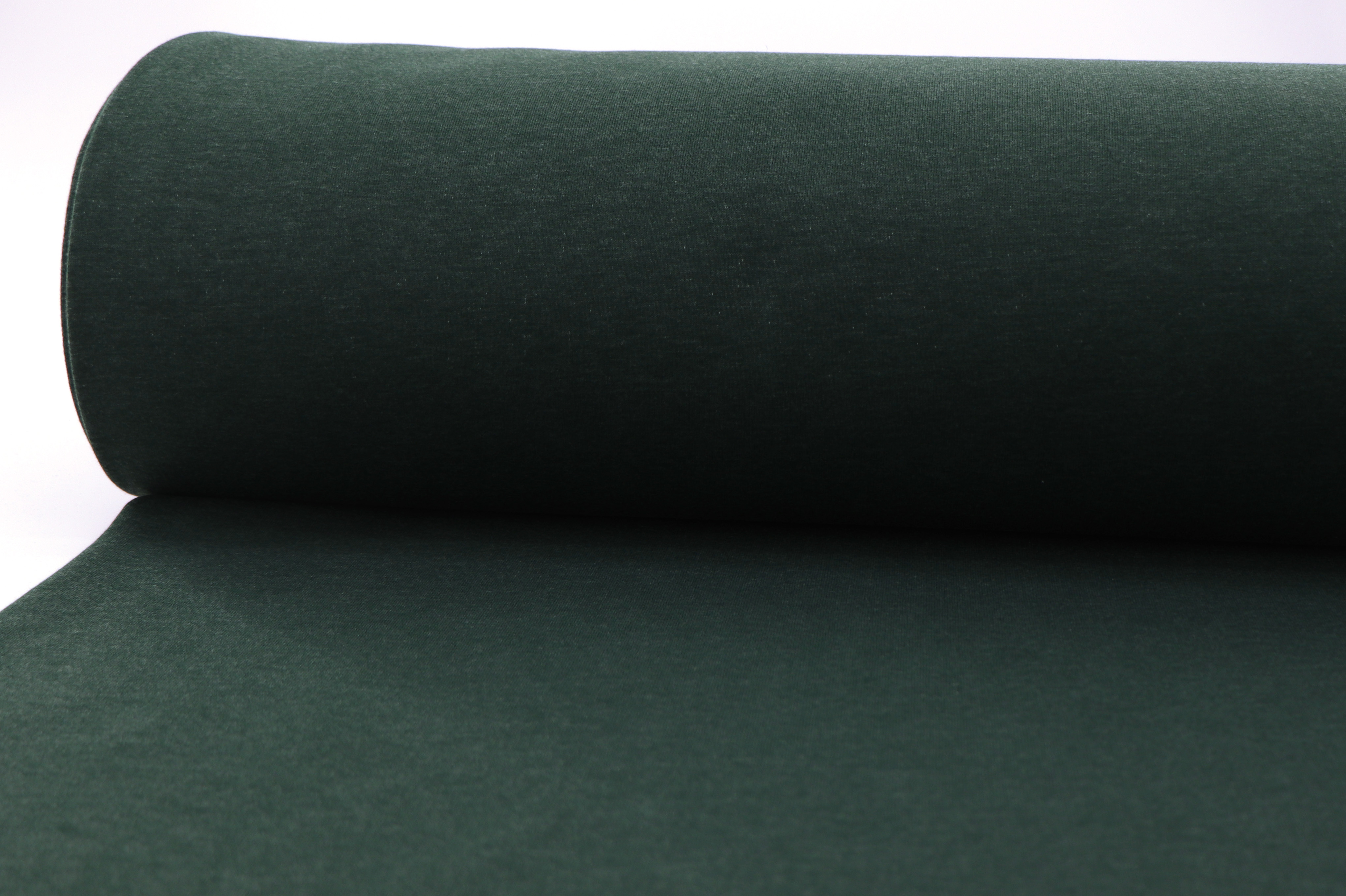 Sweat, dark green melange