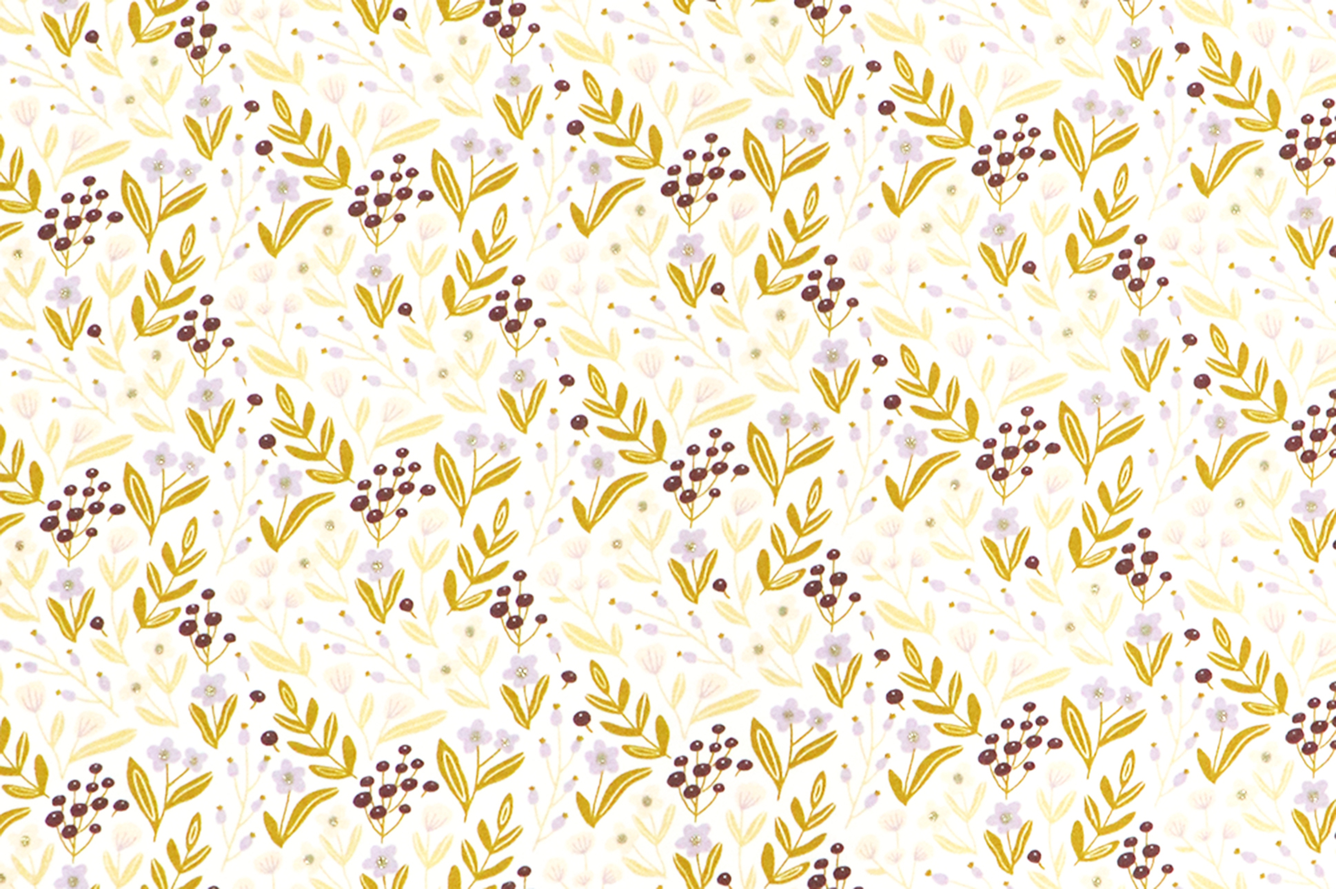 Baumwolljersey, Glitter Flowers