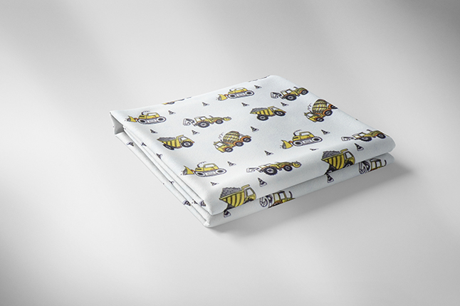 Jersey Fräulein von Julie, weiß Baustellfahrzeuge