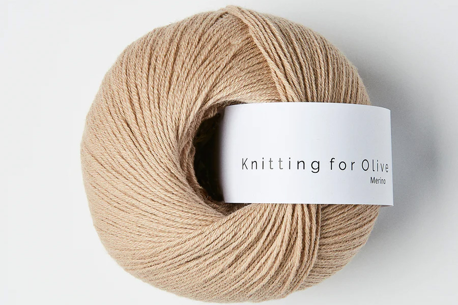Knitting for Olive - Merino   Mushroom Rose