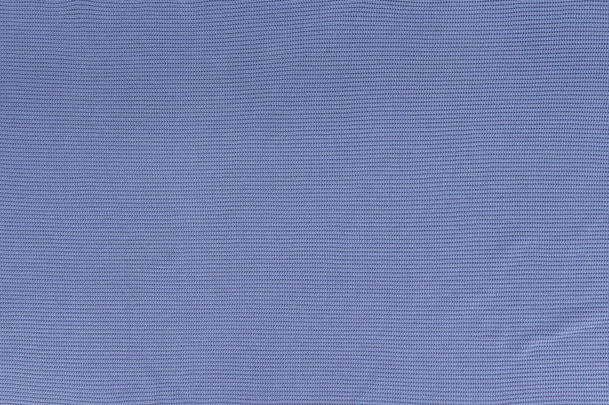 Baumwoll - Strick, großmaschig     blau