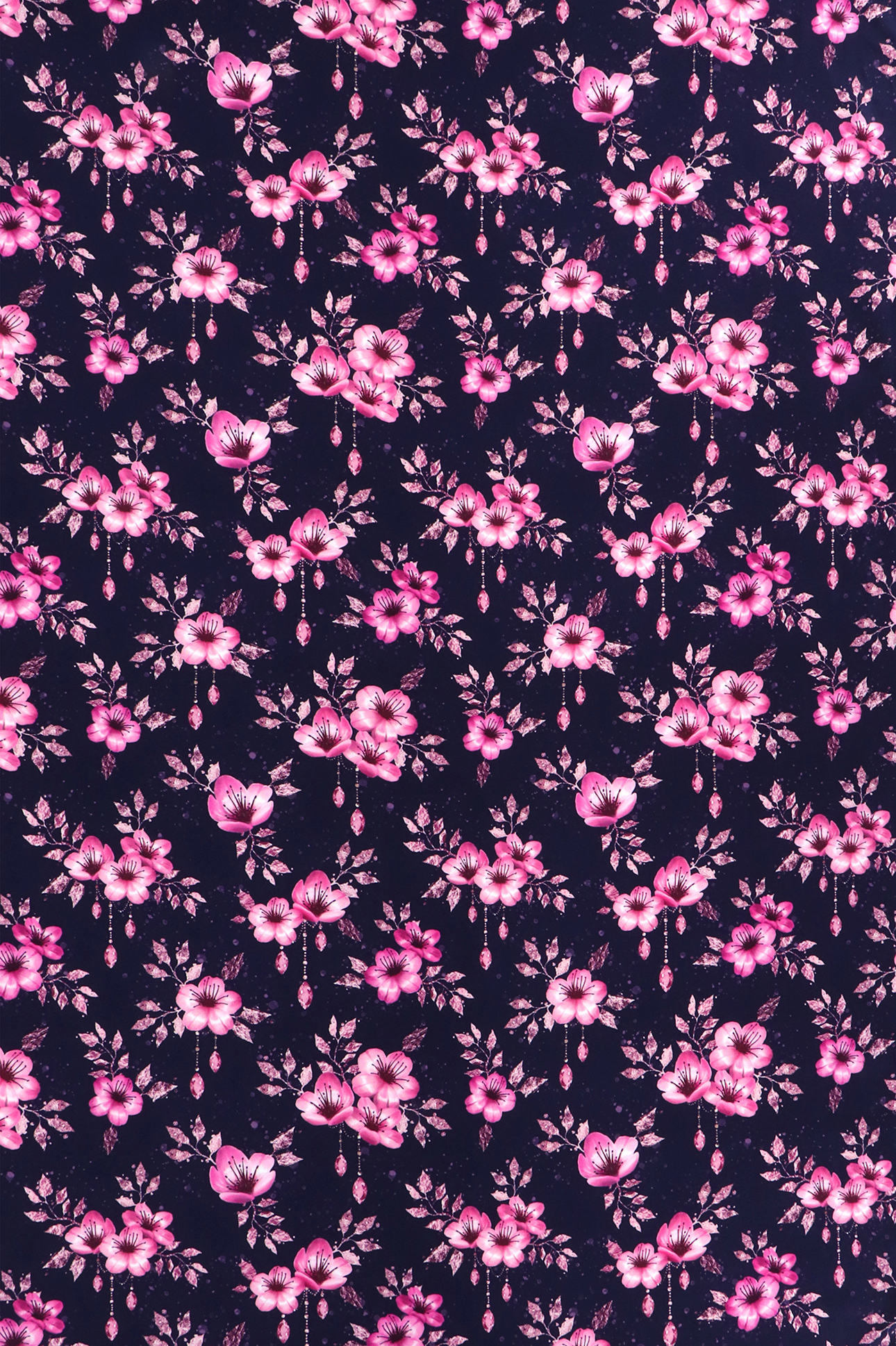 Jersey , Blumen und Kristalle