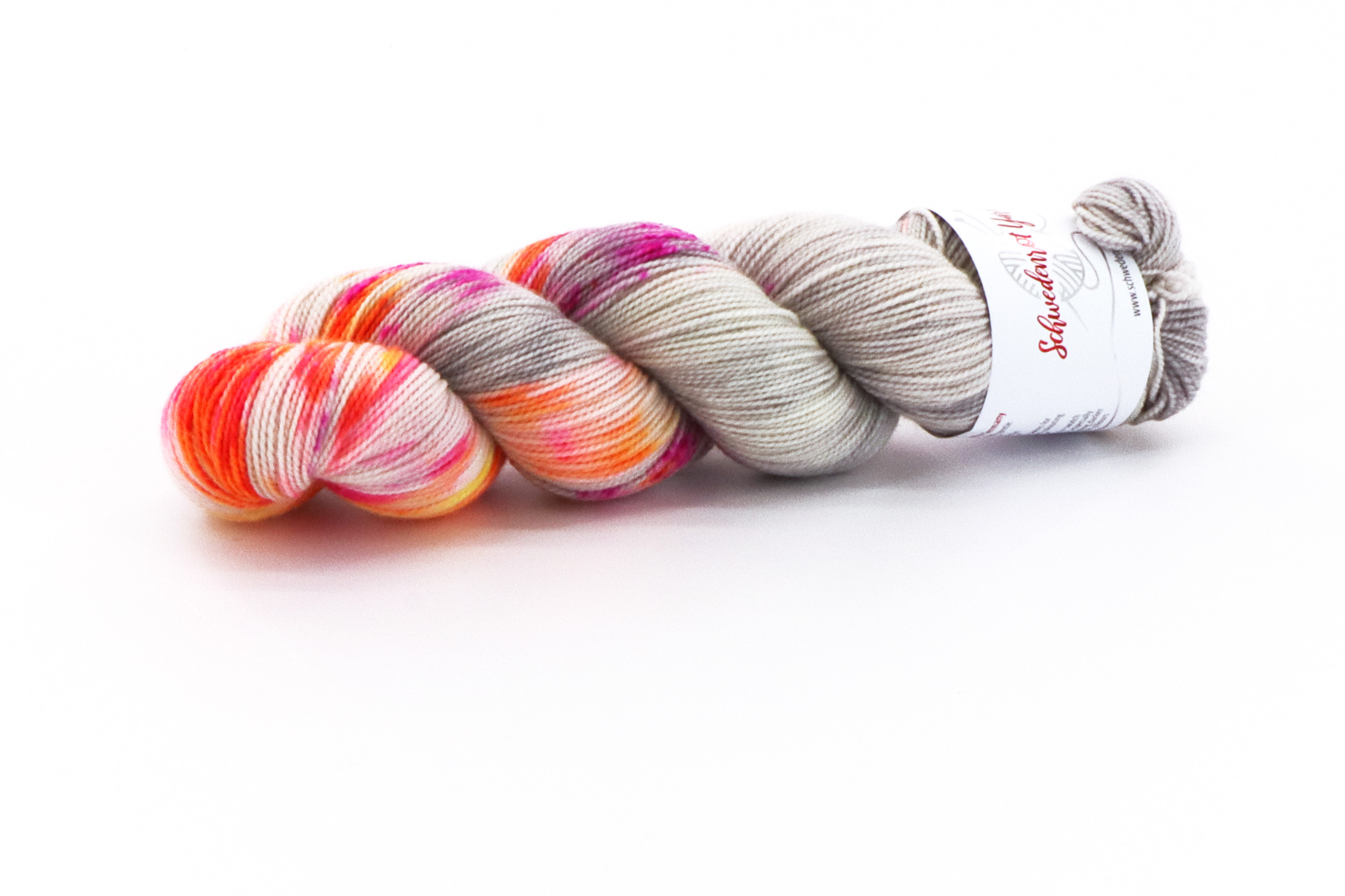 Schwedenrot-Yarns, High Twist merino Pure sunset avenue