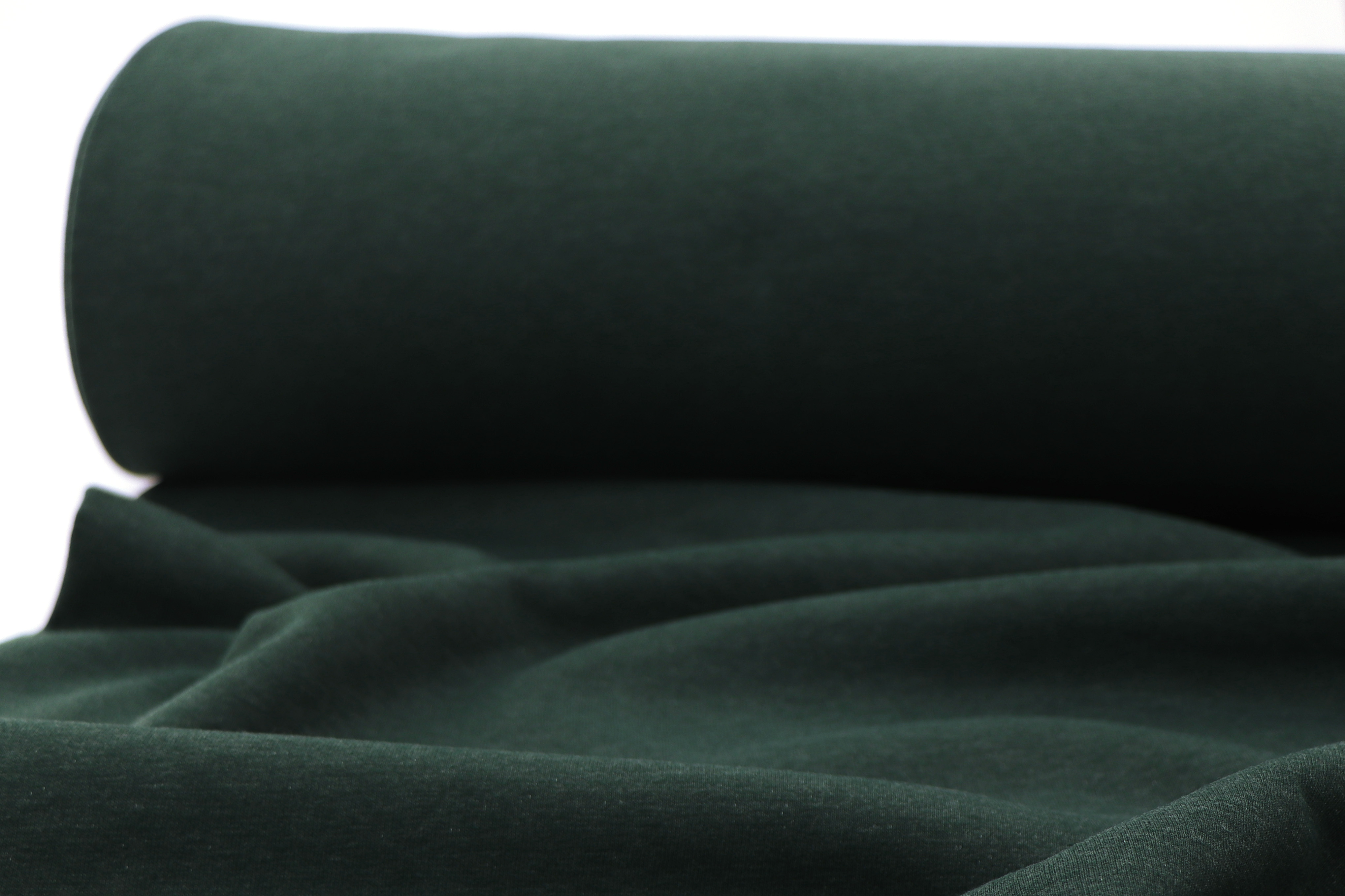 Sweat, dark green melange