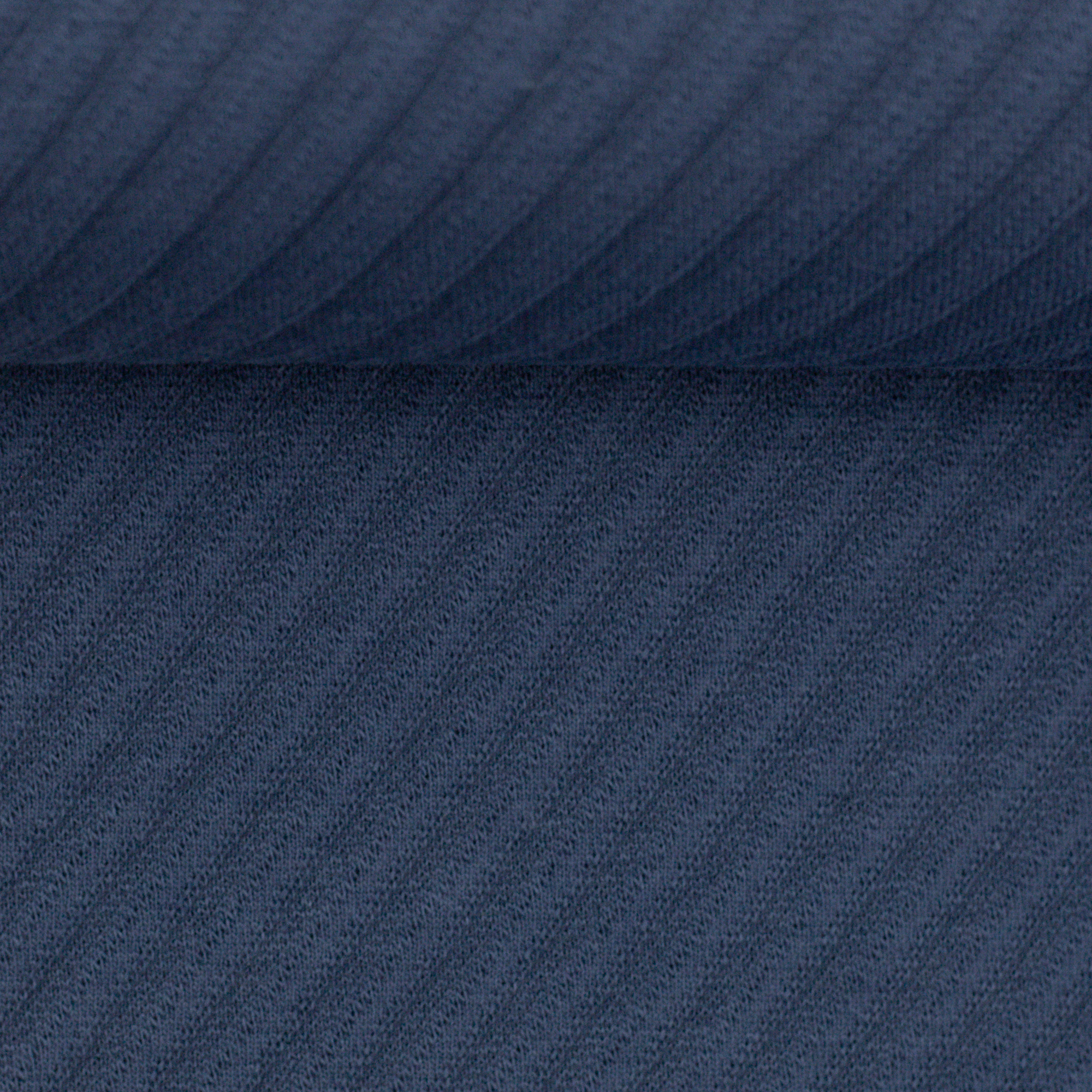 Jacquard - Jersey Sarina, diagonale Streifen jeansblau