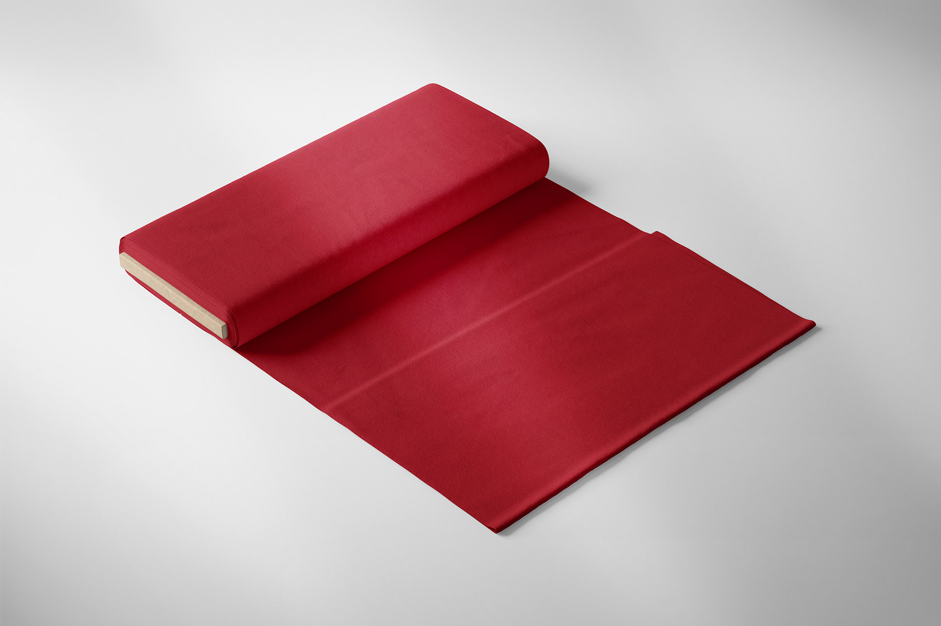 Bündchen, dunkelrot