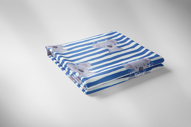 Jersey Fräulein von Julie, Koala blau gestreift