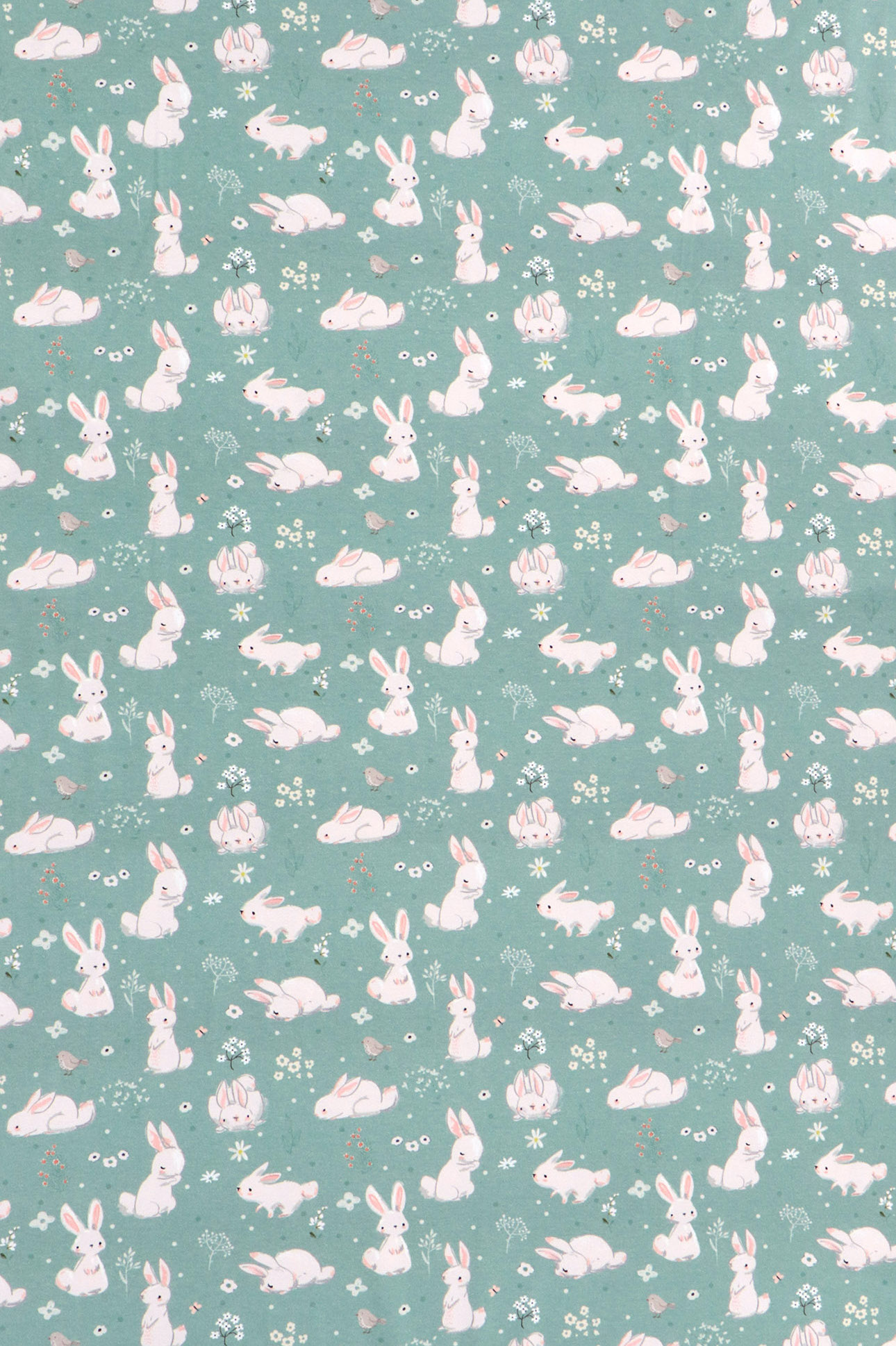 Jersey Fräulein von Julie, Häschen salbeigrün