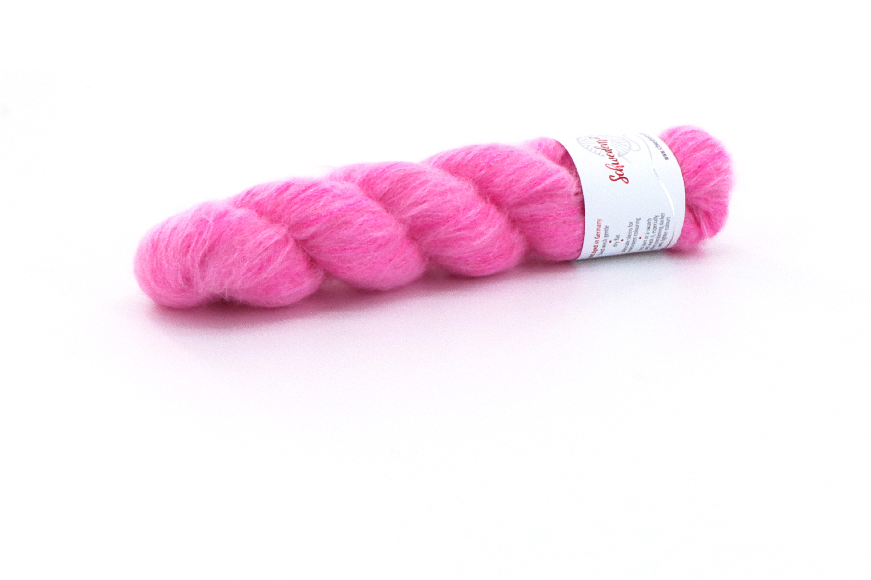 Schwedenrot-Yarns, Fluffy Suri Silk pink panther