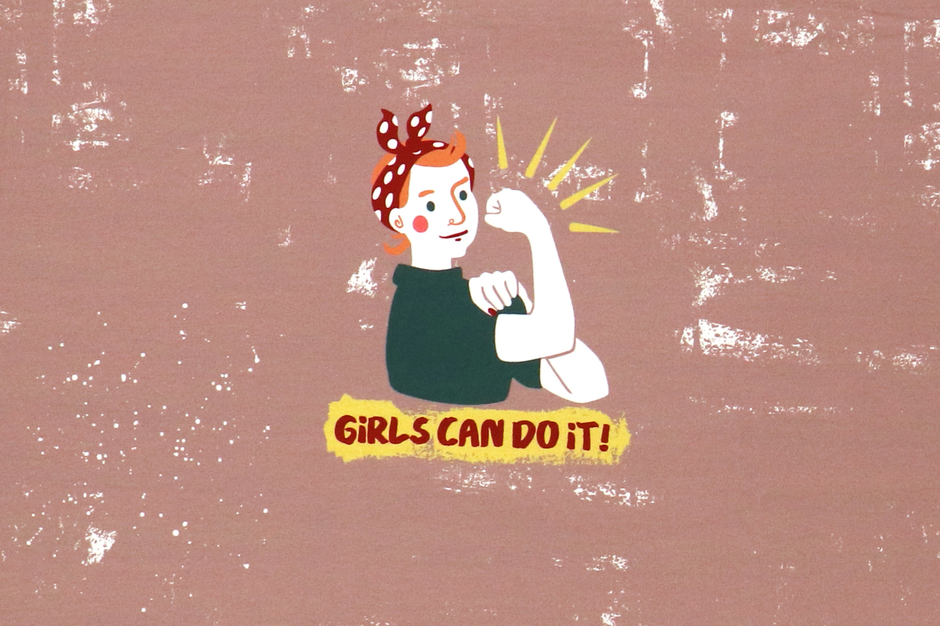 Panel, Girls can do it, Jersey Panel, Girls can do it, Jersey