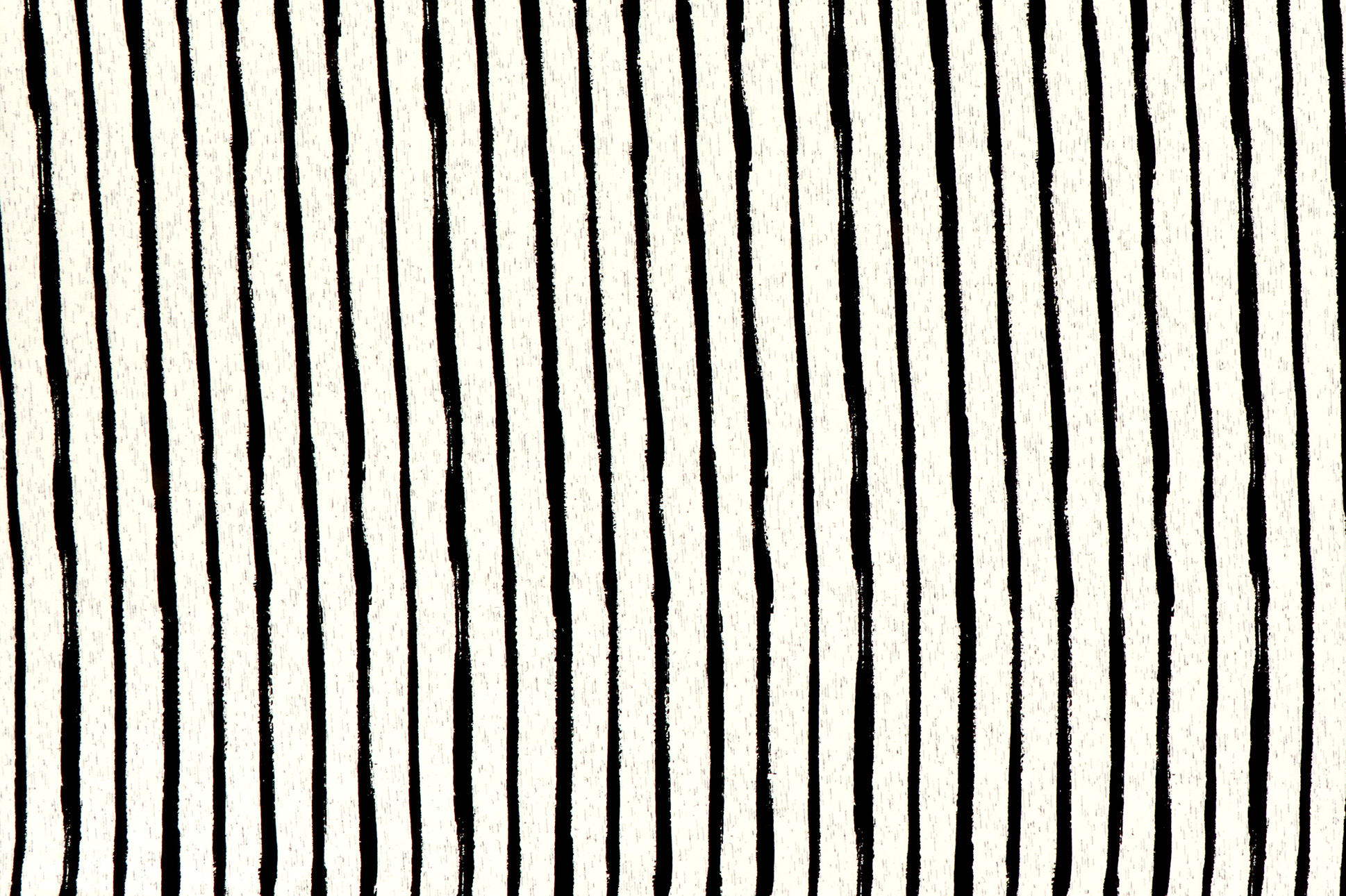 Baumwolljersey, schwarze Streifen auf creme