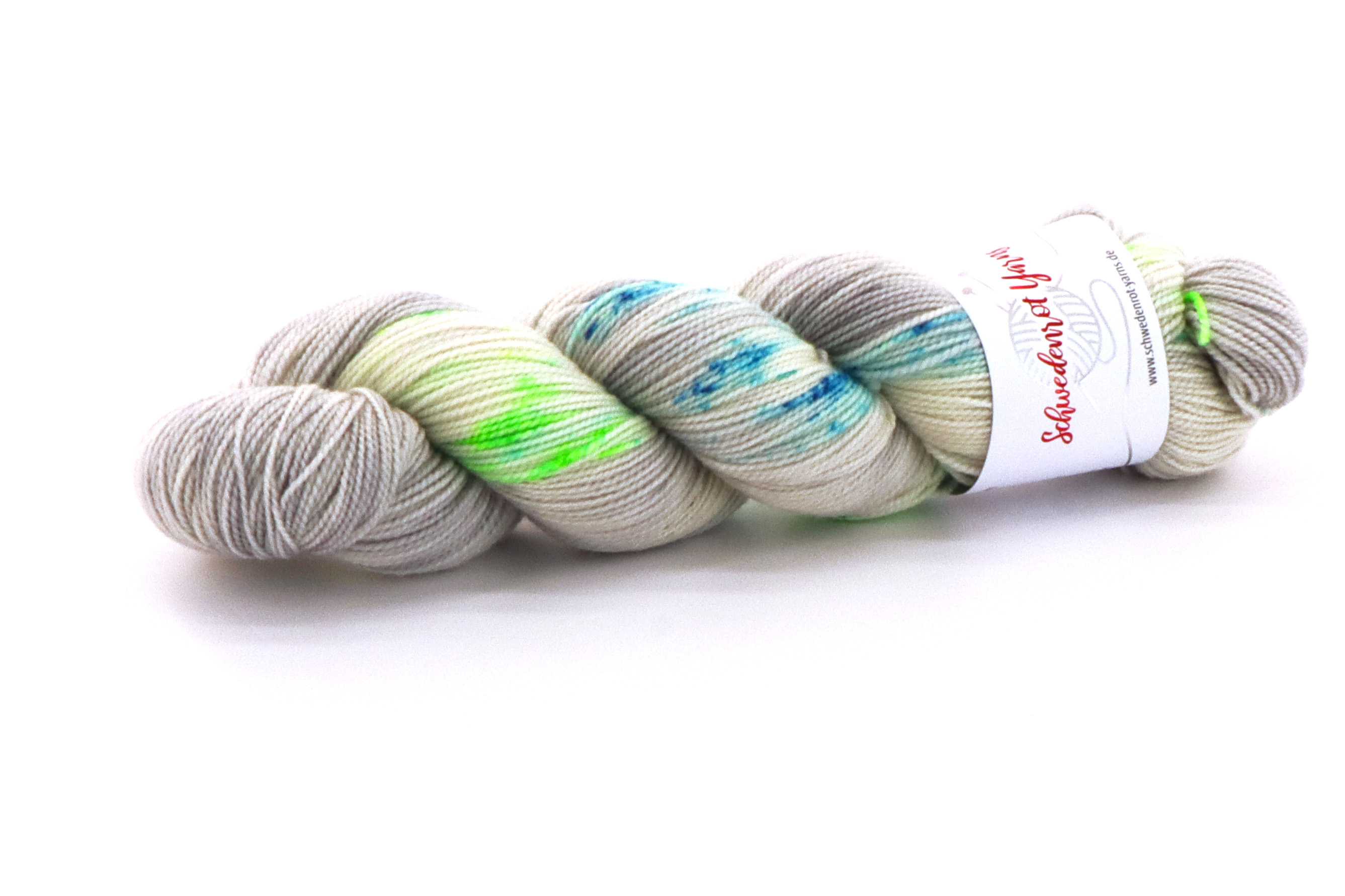 Schwedenrot-Yarns, High Twist merino Pure oceans drive