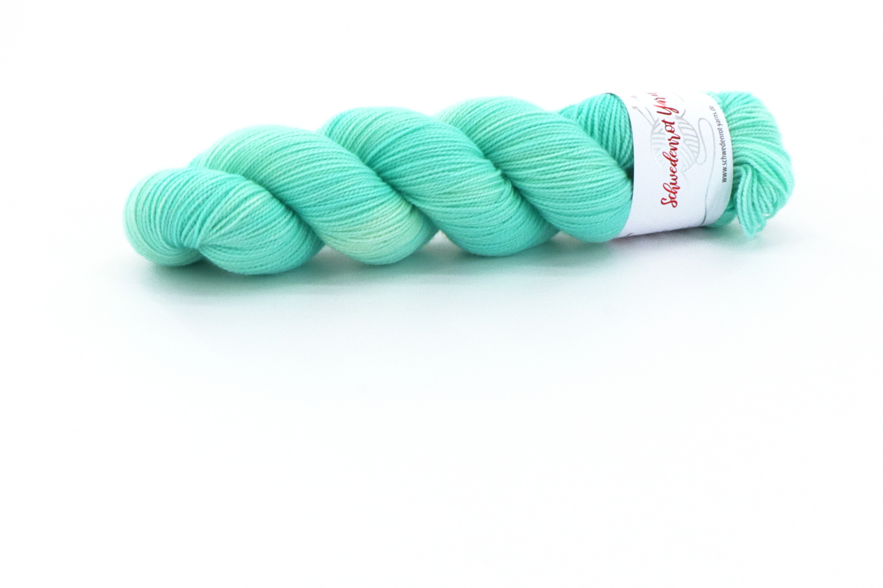 Schwedenrot-Yarns, High Twist merino Pure aqua